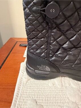 The North Face Black Quilted Winter Boot